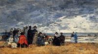 Boudin, Eugene - Beach Scene